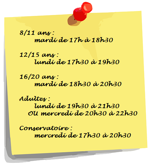 Horaires